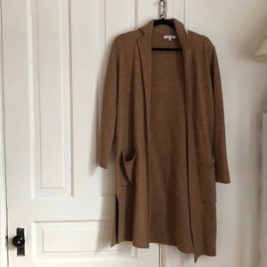 Madewell merino wool sweater coat